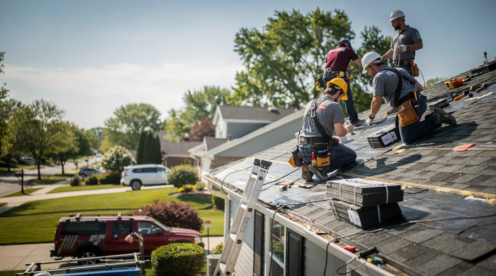 Roof Repair in South Pekin, IL around you